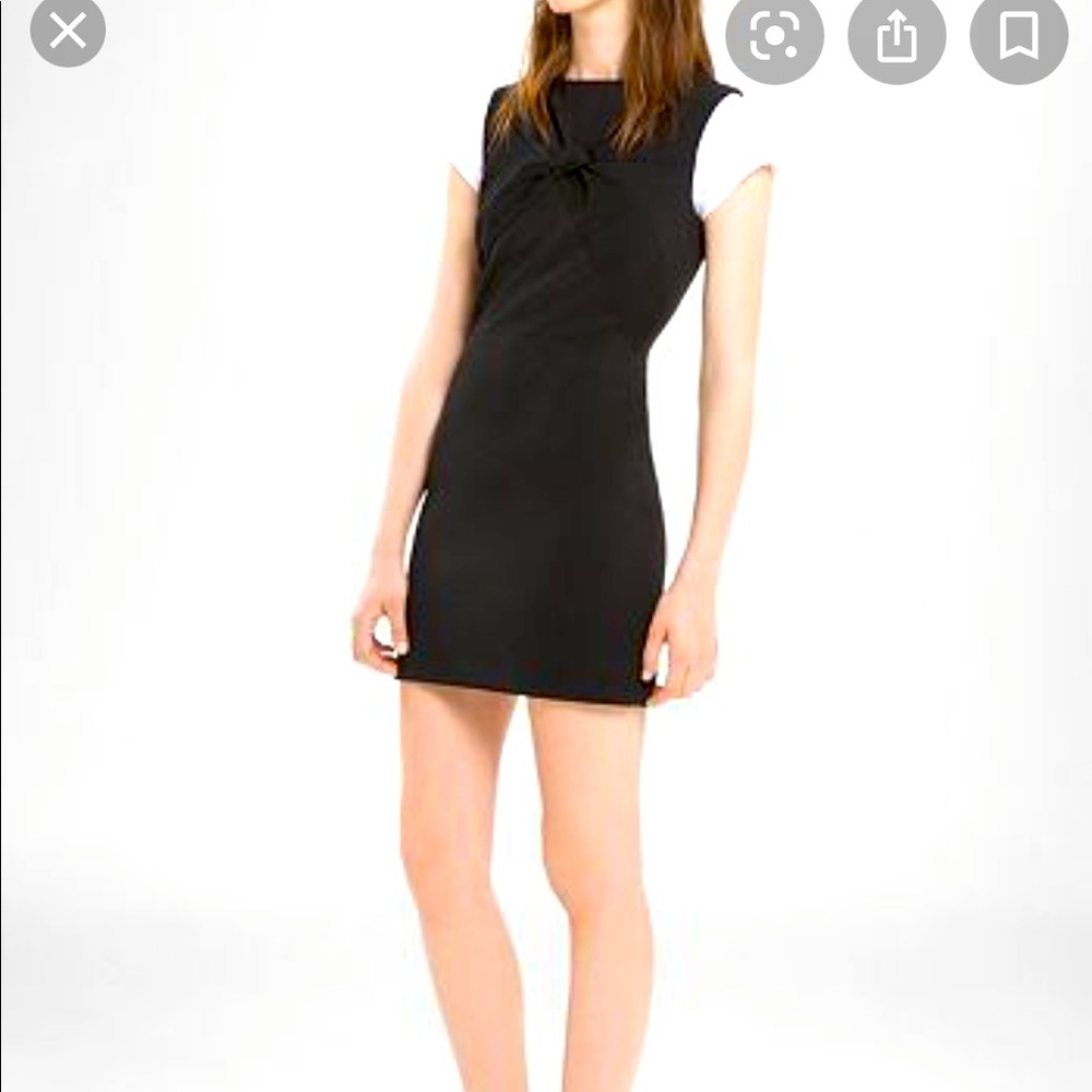 NWT - Sandro Rym Dress - Black Mini Dress